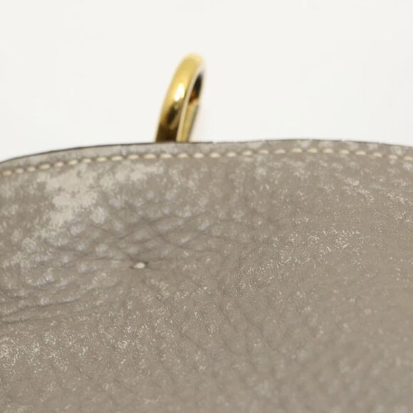 Prada Pomice Vitello Daino Shopper Tote - Dark Grey - Picture 6 of 15